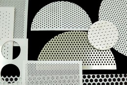 高溫殺菌鍋隔板，打孔塑料板，耐高溫打孔PP板